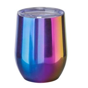 12oz double insulated tumbler-rainbow
